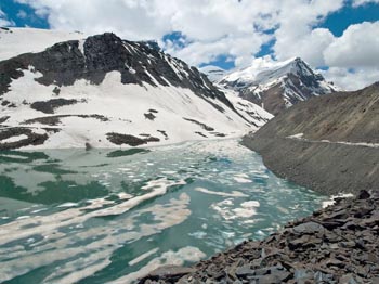 Trekking to Chandertal Lake